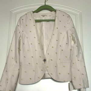 Chloé girls fancy jacket with gold embroidery